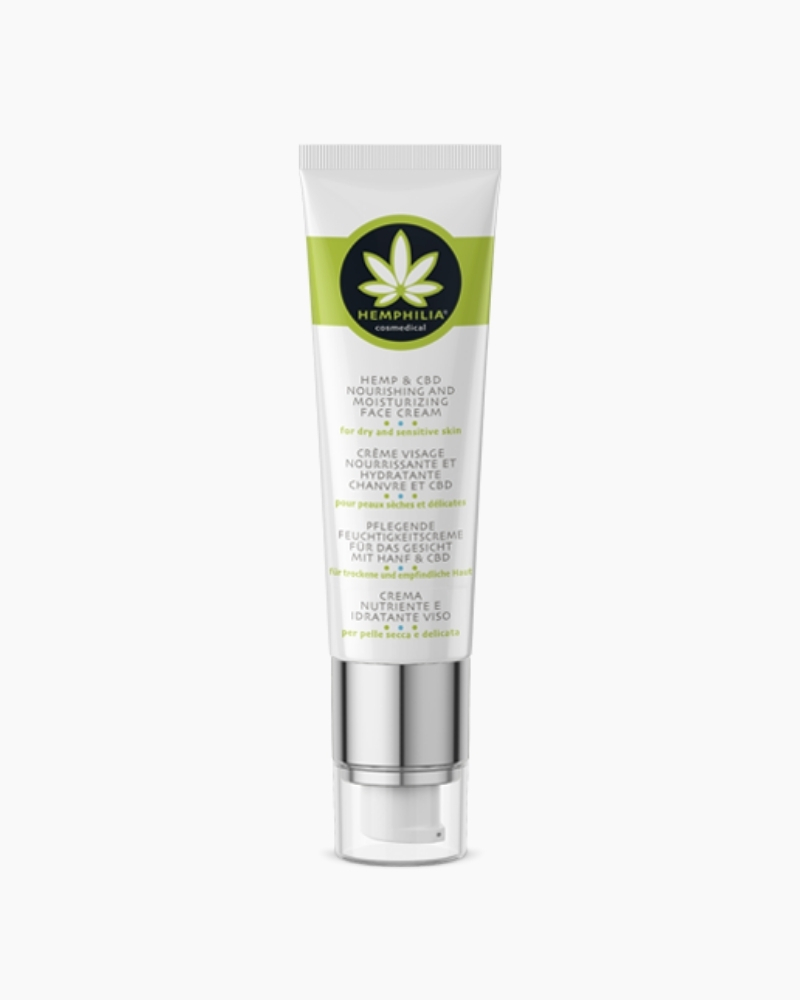 Hemp & CBD nourishing and moisturizing face cream Hemphilia 50ml