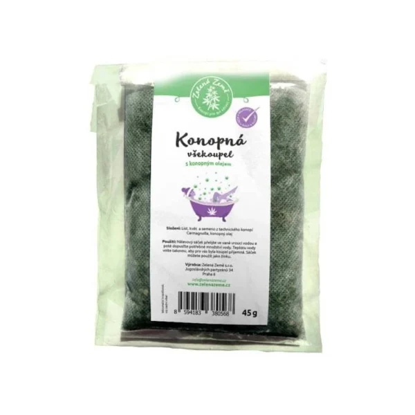 Hemp bath Zelená Země 45g