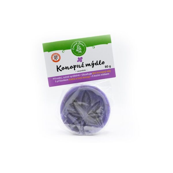 Hemp soap Lavender Zelená Země 80g