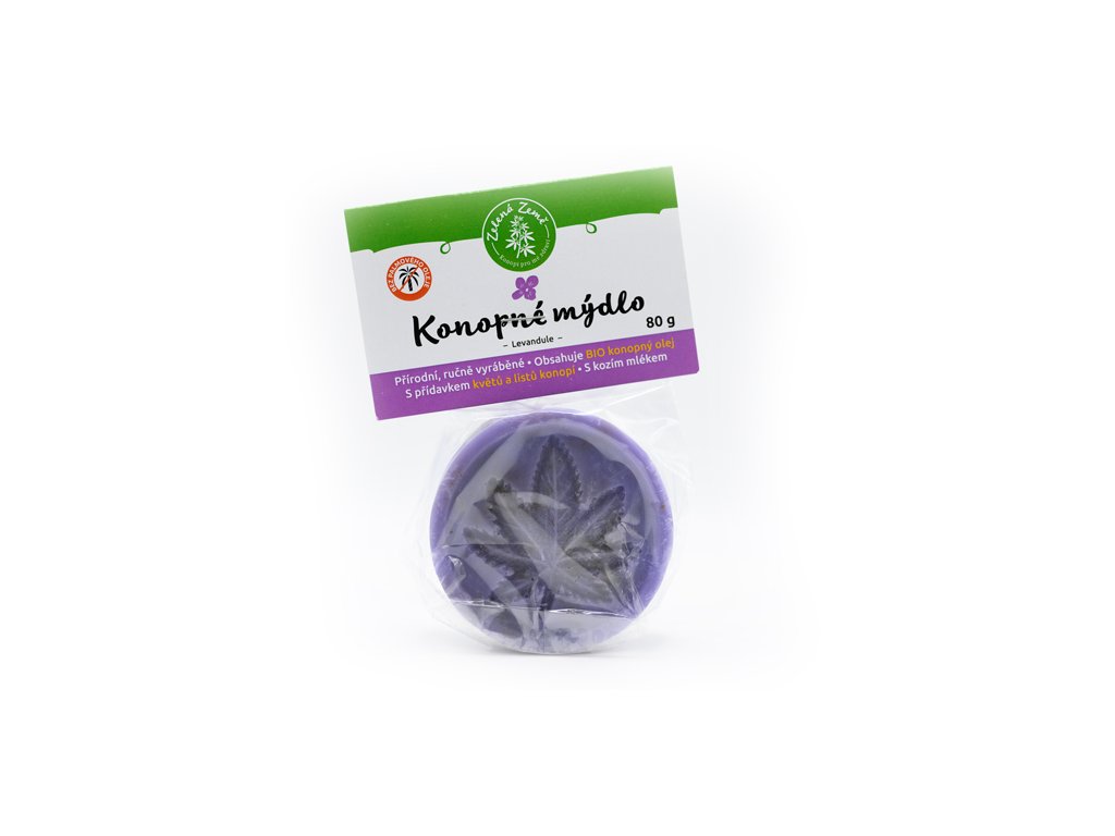 Hemp soap Lavender Zelená Země 80g