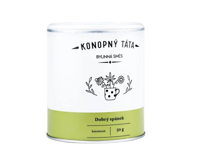 Hemp tea Good sleep Konopný Táta 50g