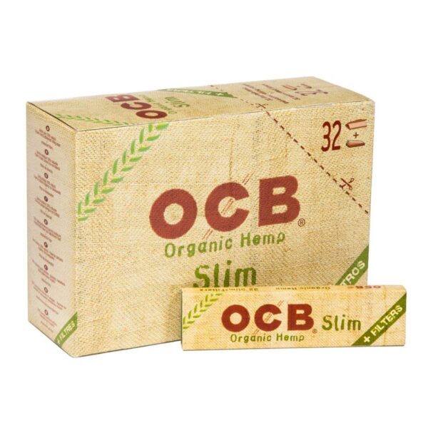 Organic hemp rolling papers OCB King Size