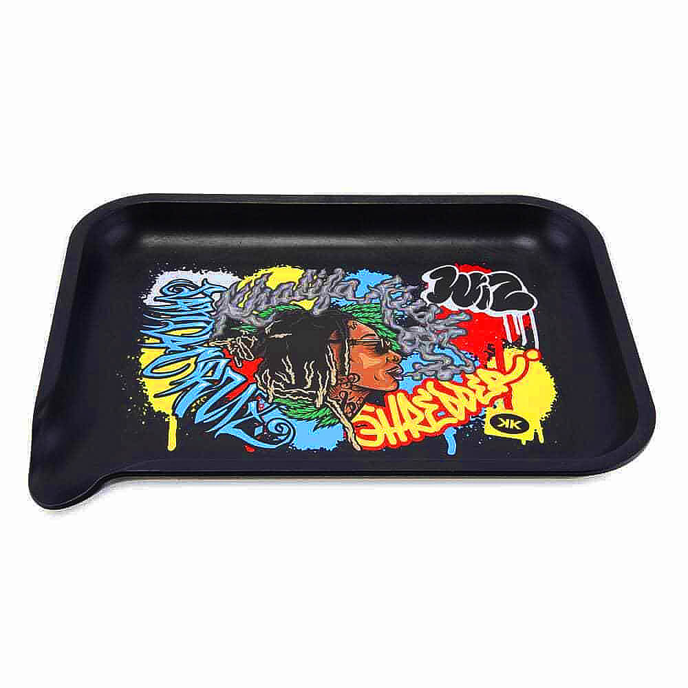 Wiz Khalifa rolling tray Santa Cruz 14x19cm