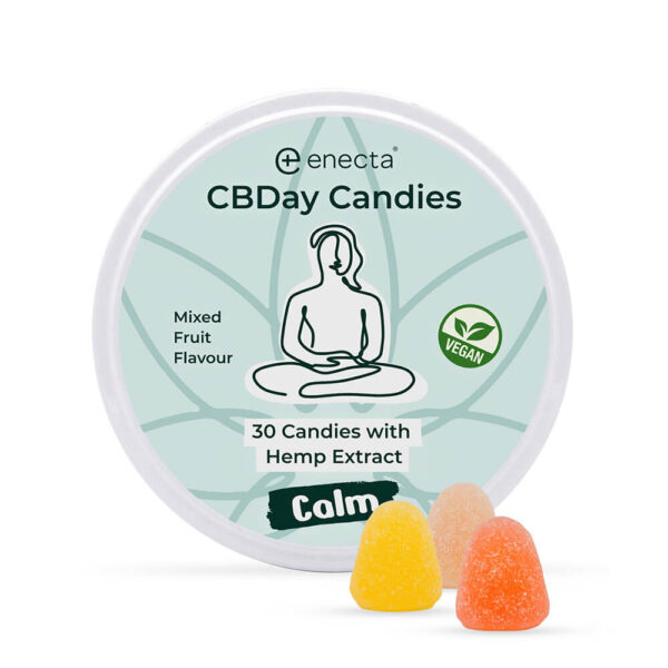 enecta CBDay jelly candies Calm 30pcs, fruity