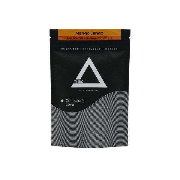 This TH8C + THCC vape pen contains a blend of hemp distillates with 75% TH8C and 20% THCC, infused with natural terpenes