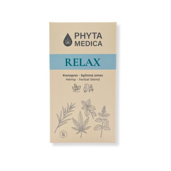 PHYTA MEDICA Hemp & Herbal Blend - relax for preparing tea or infusions