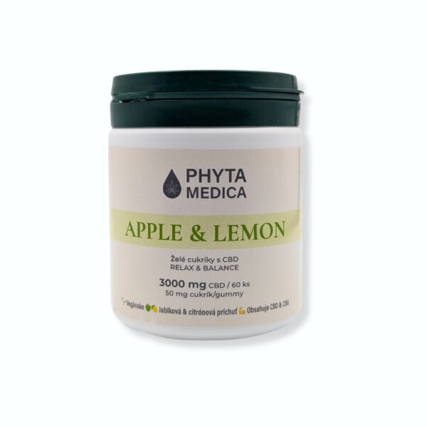 PHYTA MEDICA CBD Gummies Apple & Lime 60 pcs