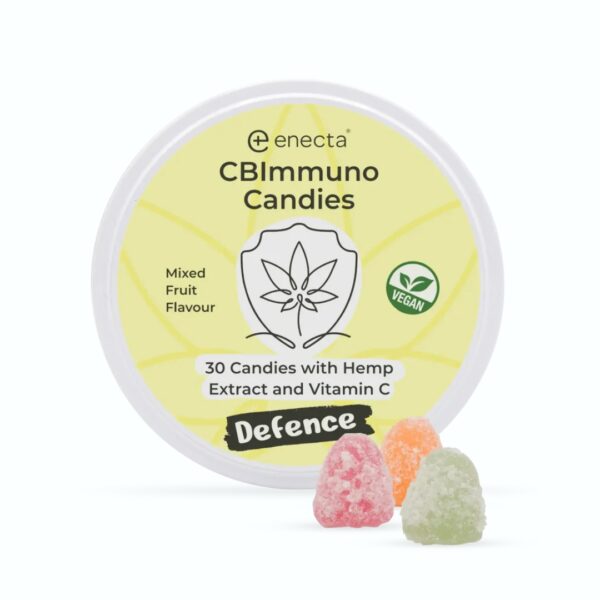 Enecta CBImmuno Defence Candies to support immunity with vitamin C