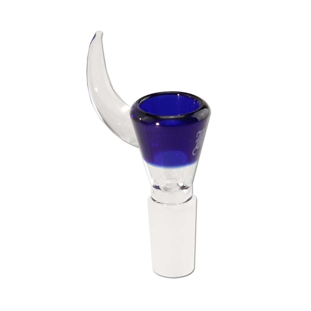 horn glass herb bowl